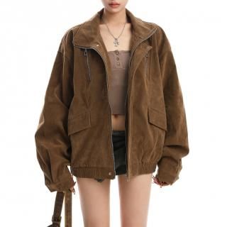 òBIGGOLD STUDIO ֥饦 ե   åѡ åץå եʡ ֥륾 ܥС㥱å ɥ㥱å ۥ