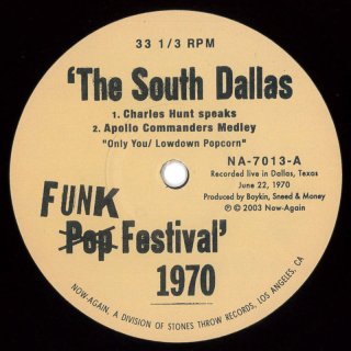 V.A. - The South Dallas Pop Festival 1970