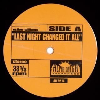 Esther Williams / The Soul Searchers - Last Night Changed It All / Ashley's Roach Clip