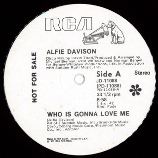Alfie Davison - Who Is Gonna Love Me