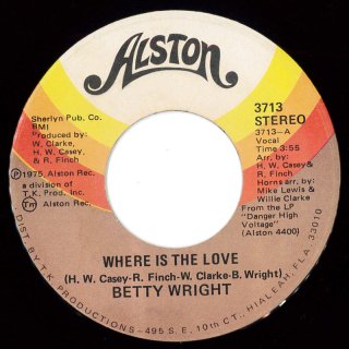 Betty Wright - Where Is The Love / My Baby Ain't My Baby Anymore