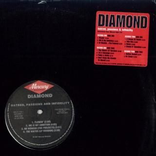 <img class='new_mark_img1' src='https://img.shop-pro.jp/img/new/icons1.gif' style='border:none;display:inline;margin:0px;padding:0px;width:auto;' />Diamond - Hatred, Passions And Infidelity (Instrumental Vinyl)
