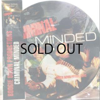 BOOGIE DOWN PRODUCTIONS / CRIMINAL MINDED (Picture Disc)