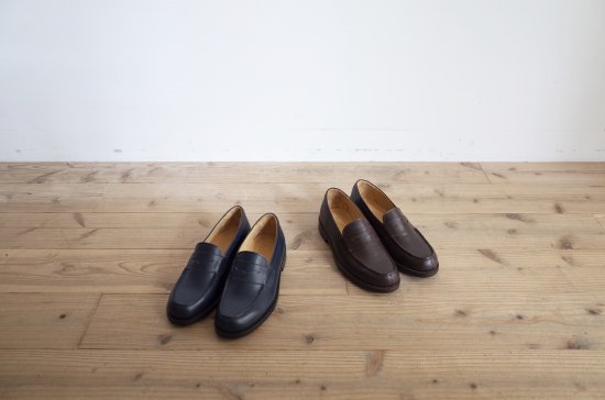 hender scheme new standard loafer-unisex/ NAVY - trunk online store