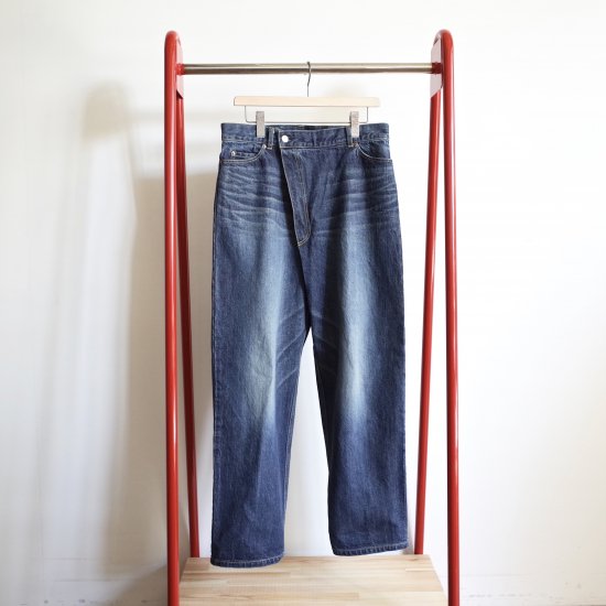 DESSIN de MODE DENIM TWIST PANTS-unisex/VINTAGE - trunk online store