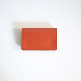 hender scheme folded card case-unisex/orange