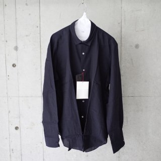 <img class='new_mark_img1' src='https://img.shop-pro.jp/img/new/icons13.gif' style='border:none;display:inline;margin:0px;padding:0px;width:auto;' />m's braque SHORT POINT COLLAR SHIRT-unisex/NAVY
