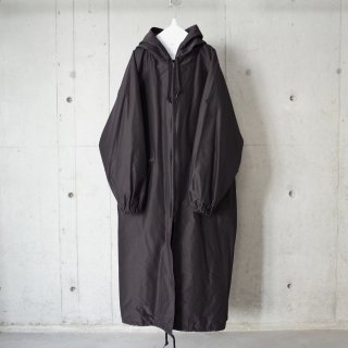 <img class='new_mark_img1' src='https://img.shop-pro.jp/img/new/icons13.gif' style='border:none;display:inline;margin:0px;padding:0px;width:auto;' />COMOLI COTTON&SILK LONG HOODED COAT-unisex/BROWN