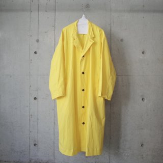 Yarmo Cambric Cotton Big Coat-unisex/Yellow