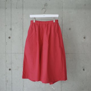 Yarmo Cambric Cotton Culotte Pants-unisex/PINK GRAPEFRUIT