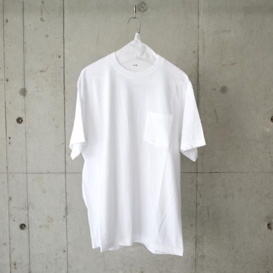 COMOLI SURPLUS T-SHIRT-unisex/WHITE - trunk online store