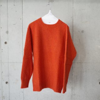 SHETLAND WOOLLEN CO. SHAGGY DOG SWEATER-unisex/SPICE