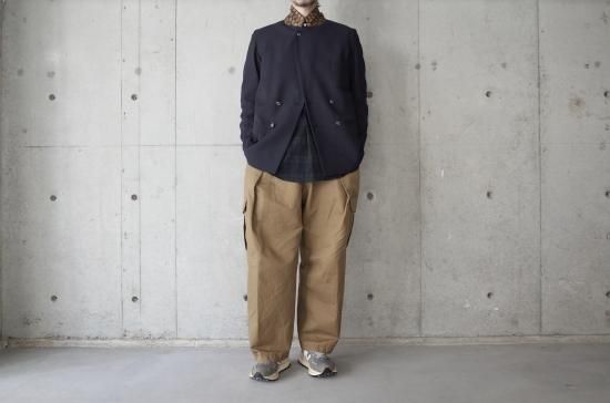 m's braque NEW W4B COMFORT LOOSEN JACKET-unisex/NAVY - trunk