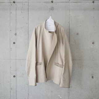 <img class='new_mark_img1' src='https://img.shop-pro.jp/img/new/icons13.gif' style='border:none;display:inline;margin:0px;padding:0px;width:auto;' />m's braque STAND COLLAR JACKET-unisex/BEIGE