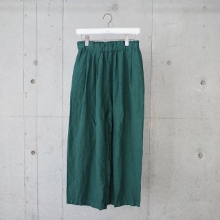 <img class='new_mark_img1' src='https://img.shop-pro.jp/img/new/icons13.gif' style='border:none;display:inline;margin:0px;padding:0px;width:auto;' />Honnete Tuck Easy Pants-unisex/RICH GREEN