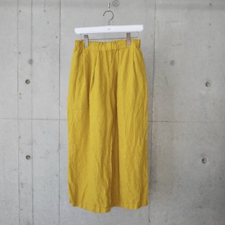 <img class='new_mark_img1' src='https://img.shop-pro.jp/img/new/icons13.gif' style='border:none;display:inline;margin:0px;padding:0px;width:auto;' />Honnete Tuck Easy Pants-unisex/MUSTARD