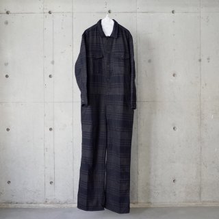 <img class='new_mark_img1' src='https://img.shop-pro.jp/img/new/icons13.gif' style='border:none;display:inline;margin:0px;padding:0px;width:auto;' />Yarmo Cotton Flannel Boiler Suits-unisex/CHECK