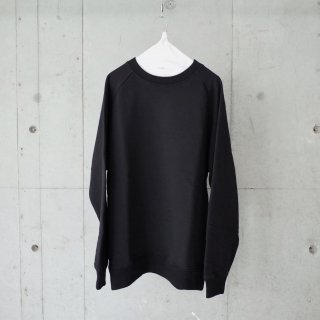 <img class='new_mark_img1' src='https://img.shop-pro.jp/img/new/icons13.gif' style='border:none;display:inline;margin:0px;padding:0px;width:auto;' />COMOLI COTTON SWEAT CREWNECK-unisex/BLACK