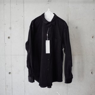 <img class='new_mark_img1' src='https://img.shop-pro.jp/img/new/icons13.gif' style='border:none;display:inline;margin:0px;padding:0px;width:auto;' />COMOLI CORDUROY COMOLI SHIRT-unisex/BLACK