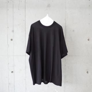 <img class='new_mark_img1' src='https://img.shop-pro.jp/img/new/icons13.gif' style='border:none;display:inline;margin:0px;padding:0px;width:auto;' />COMOLI COTTON MESH H/S T-SHIRT-unisex/BLACK