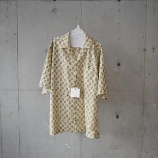 <img class='new_mark_img1' src='https://img.shop-pro.jp/img/new/icons13.gif' style='border:none;display:inline;margin:0px;padding:0px;width:auto;' />COUTURE D'ADAM H/S OPEN COLLAR SHIRT-unisex/LIGHT YELLOW
