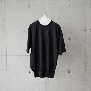 <img class='new_mark_img1' src='https://img.shop-pro.jp/img/new/icons13.gif' style='border:none;display:inline;margin:0px;padding:0px;width:auto;' />BATONER CHOMA CREW NECK S/S-unisex/BLACK