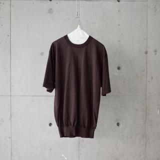 <img class='new_mark_img1' src='https://img.shop-pro.jp/img/new/icons13.gif' style='border:none;display:inline;margin:0px;padding:0px;width:auto;' />BATONER CHOMA CREW NECK S/S-unisex/BROWN