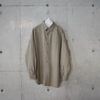 <img class='new_mark_img1' src='https://img.shop-pro.jp/img/new/icons13.gif' style='border:none;display:inline;margin:0px;padding:0px;width:auto;' />Honnete Supima C/N Standard Shirt-unisex/KHAKI