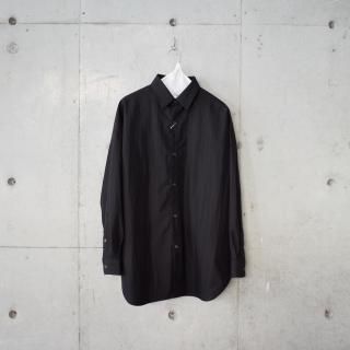 <img class='new_mark_img1' src='https://img.shop-pro.jp/img/new/icons13.gif' style='border:none;display:inline;margin:0px;padding:0px;width:auto;' />Honnete Supima C/N Standard Shirt-unisex/BLACK