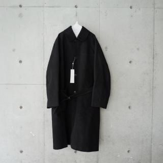 <img class='new_mark_img1' src='https://img.shop-pro.jp/img/new/icons13.gif' style='border:none;display:inline;margin:0px;padding:0px;width:auto;' />COMOLI MOLESKIN MILITARY COAT-unisex/BLACK
