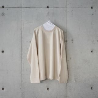 <img class='new_mark_img1' src='https://img.shop-pro.jp/img/new/icons13.gif' style='border:none;display:inline;margin:0px;padding:0px;width:auto;' />BATONER ALASHAN CASHMERE T-KNIT-unisex/NATURAL
