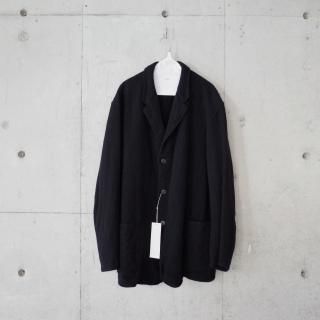 <img class='new_mark_img1' src='https://img.shop-pro.jp/img/new/icons13.gif' style='border:none;display:inline;margin:0px;padding:0px;width:auto;' />COMOLI SHRUNK WOOL JACKET-unisex/BLACK