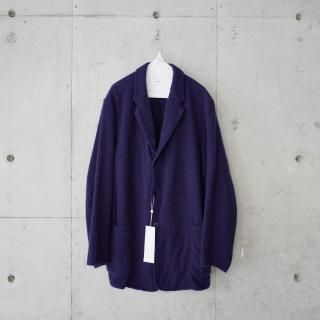 <img class='new_mark_img1' src='https://img.shop-pro.jp/img/new/icons13.gif' style='border:none;display:inline;margin:0px;padding:0px;width:auto;' />COMOLI SHRUNK WOOL JACKET-unisex/PURPLE BLUE