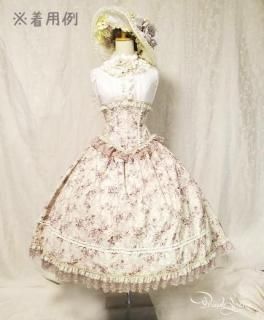 【受注生産商品】『ココ=ロココ』ロングスカート(ボルドー)<img class='new_mark_img2' src='https://img.shop-pro.jp/img/new/icons14.gif' style='border:none;display:inline;margin:0px;padding:0px;width:auto;' />