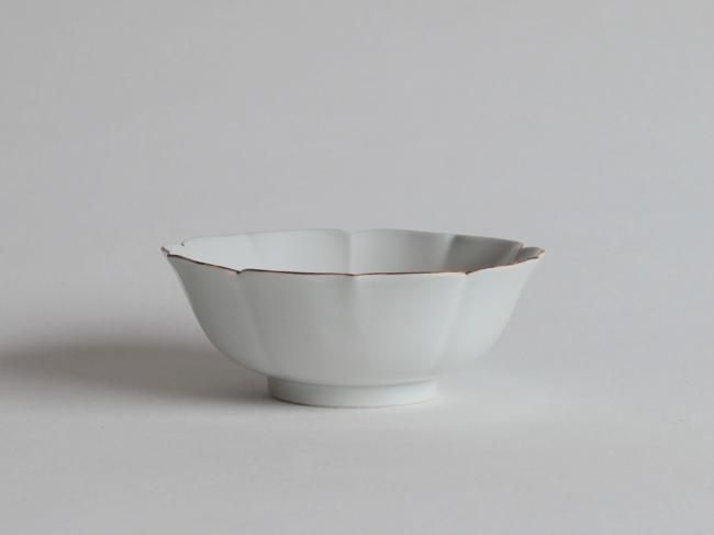 白磁口紅桔梗小鉢 - yamahon online store