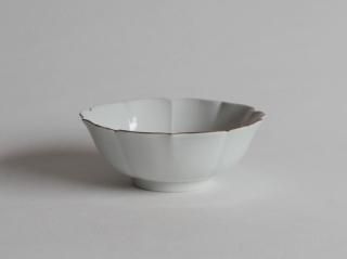 〔白磁口紅碗〕 水野克俊 白磁 口紅木瓜皿 - 作家ものの器と生活雑貨 on-la-cru
