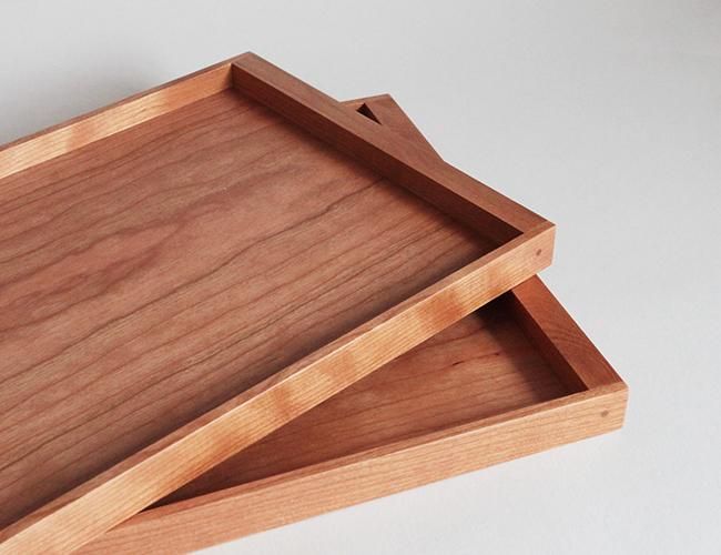 WOOD LINE トレイ ブラックチェリー - yamahon online store
