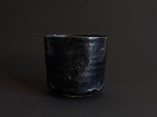 織部黒茶碗