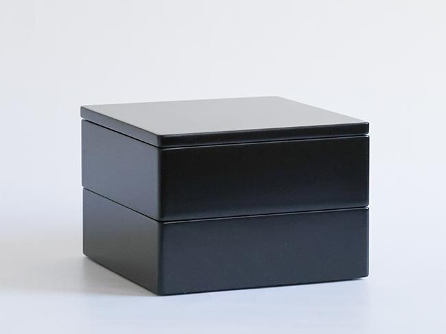 重箱五寸五分 二段 黒 - yamahon online store