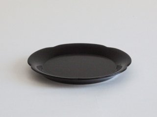 五弁皿　黒