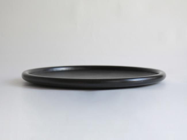 縁丸盆 大 黒 - yamahon online store