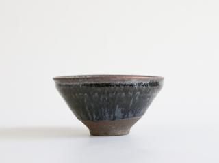 定一作 赤灰被 天目茶碗 共箱付 西2Fさ4-1207 11