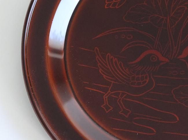 5.5寸折沿盤 白檀 - yamahon online store