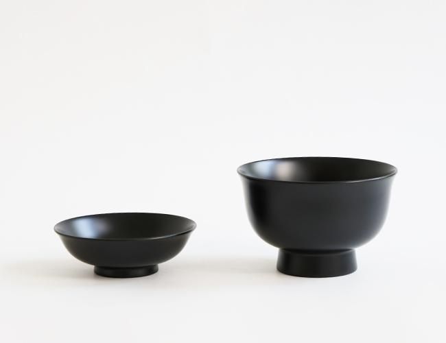 蓋付き飯椀 黒真塗　木製　10客 蓋付き飯椀 黒真塗 木製 10客 蓋付き飯椀 黒真