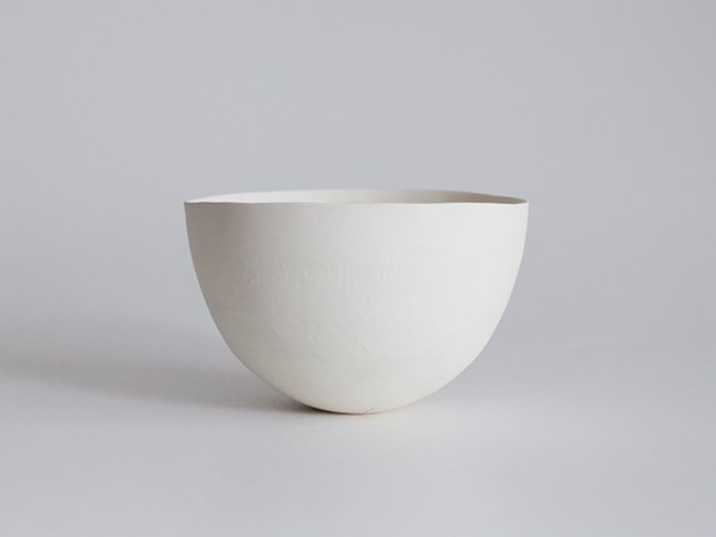 White bowl B