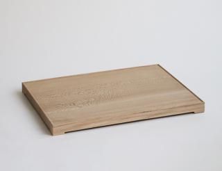 紀平佳丈　浮造盆330×280(拭漆) 5枚 紀平佳丈 / Yoshitake Kihira – toutou online