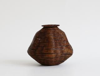 吉田佳道　四ツ目膳　竹工芸 吉田佳道 四ツ目膳 竹工芸