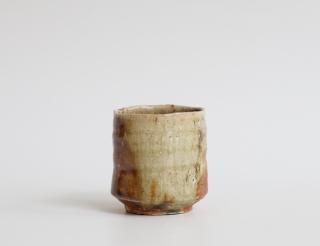 灰釉手付き鉢　陶器　箱無し　作者 小島憲二　
新品未使用 小島 陽介 - yamahon online store