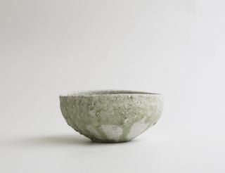 辻村唯　　　自然釉輪花茶碗 自然釉丸茶盌（辻村唯）Natural Glaze Round Tea Cup(Yui