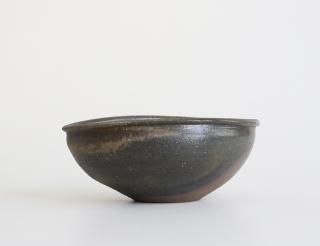 山本亮平『灰釉大鉢』麺鉢 初期伊万里 李朝 古唐津 黒高麗 オンギ